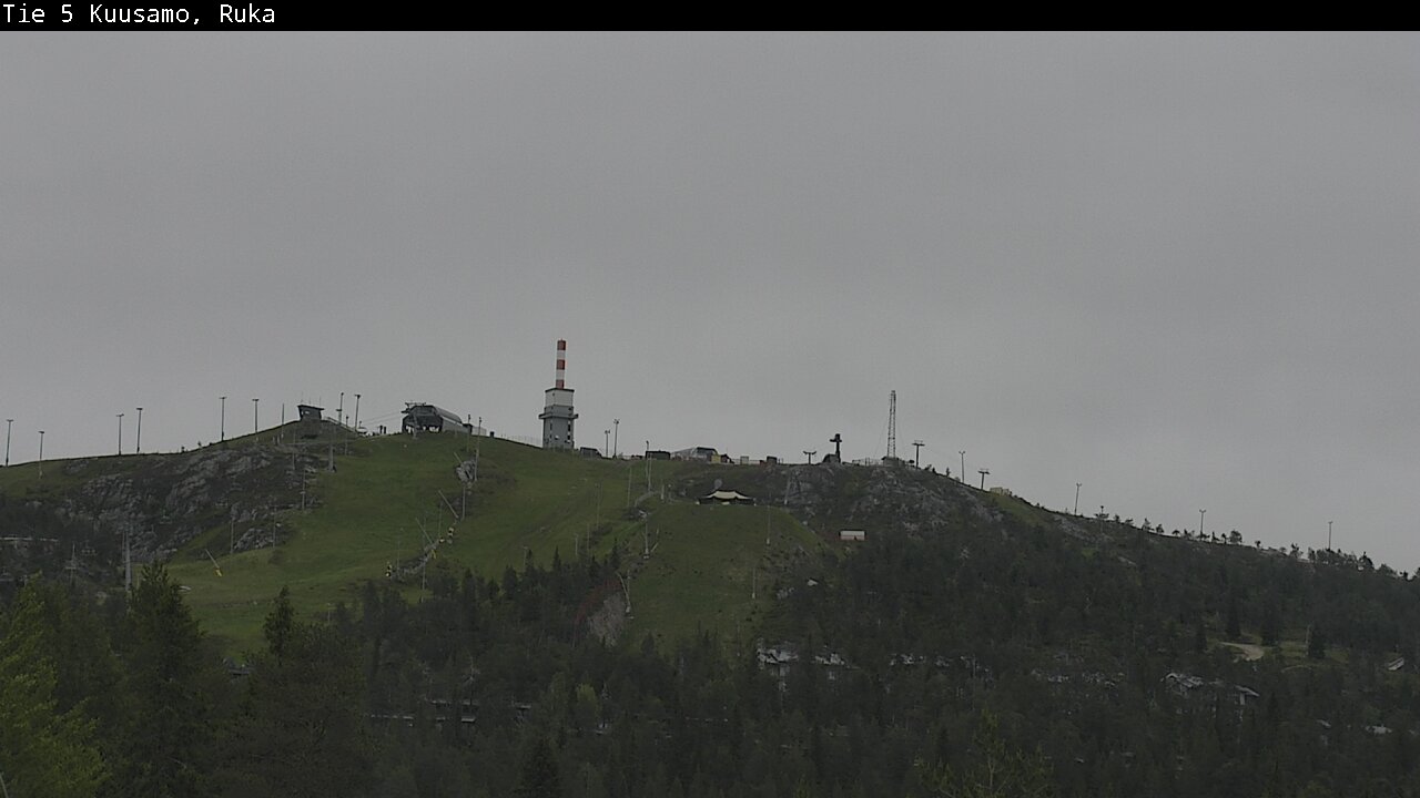 Weather Camera Image Road 5 Kuusamo, Ruka, Kuusamo, Pohjois-Pohjanmaa