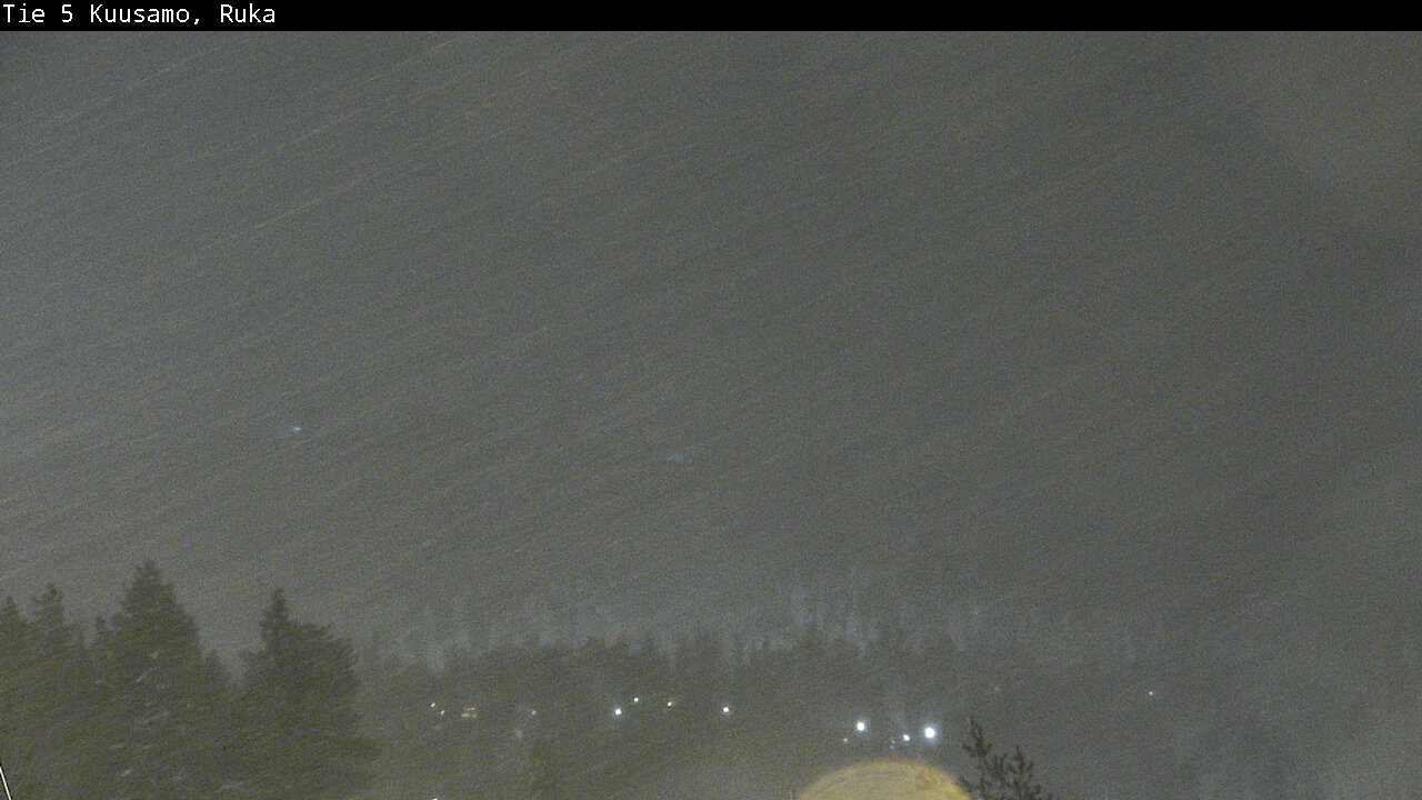 Weather Camera Image Road 5 Kuusamo, Ruka, Kuusamo, Pohjois-Pohjanmaa