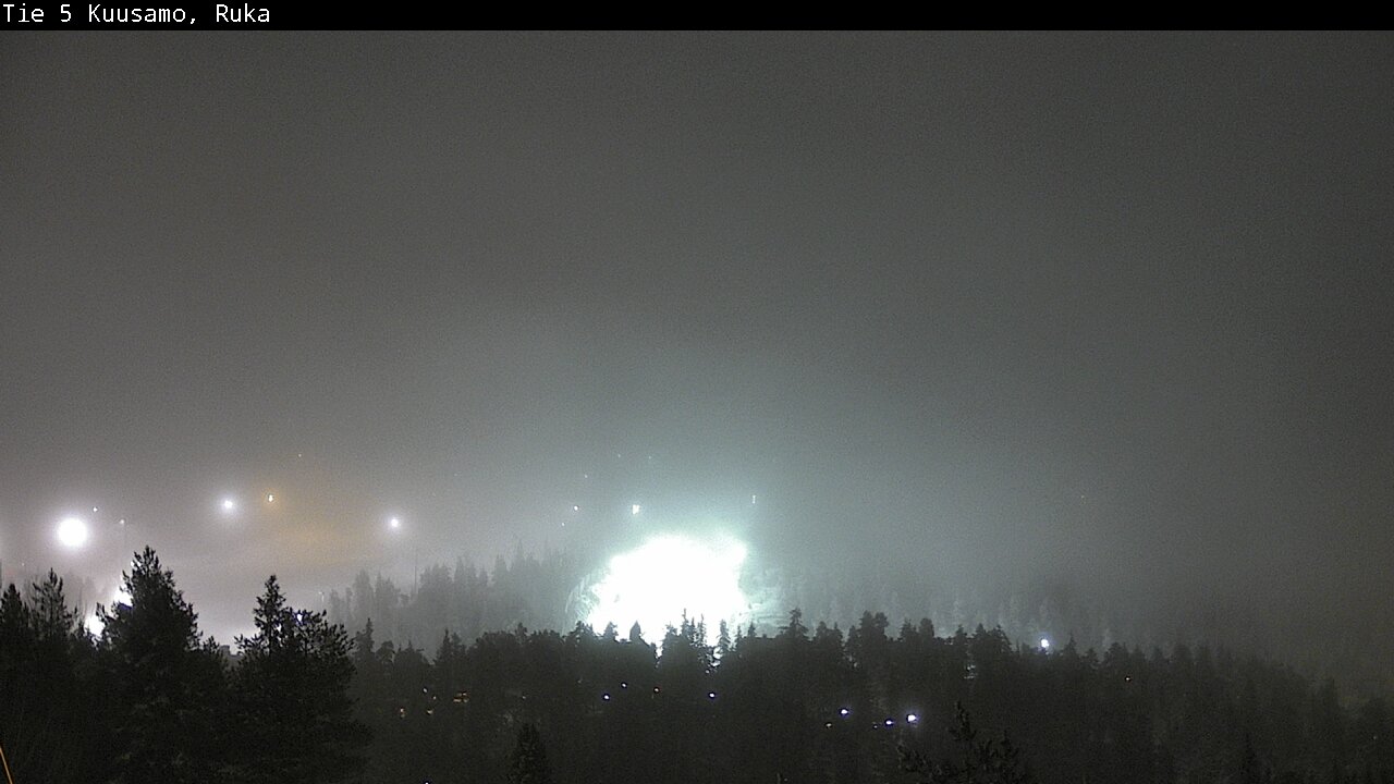 Weather Camera Image Road 5 Kuusamo, Ruka, Kuusamo, Pohjois-Pohjanmaa