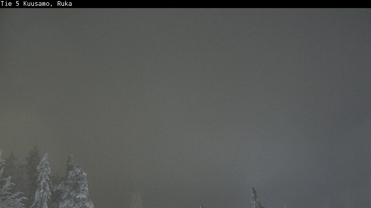 Weather Camera Image Road 5 Kuusamo, Ruka, Kuusamo, Pohjois-Pohjanmaa