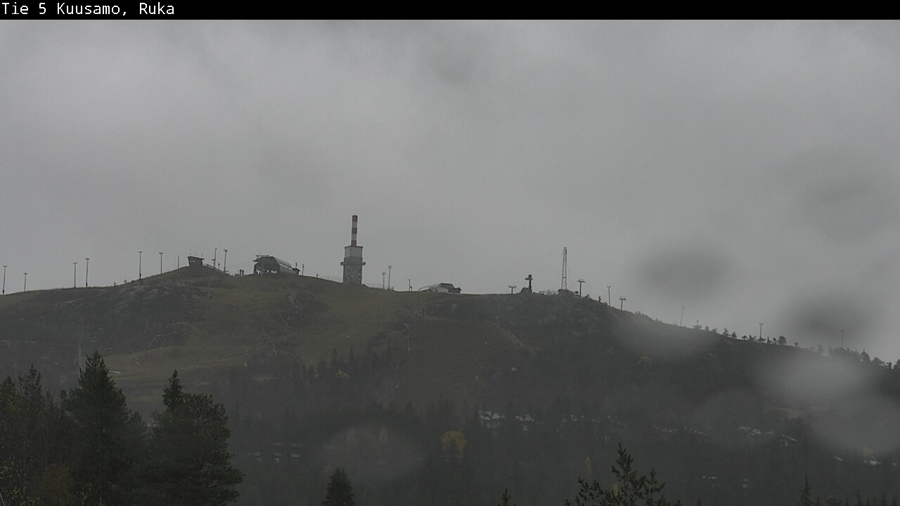 Weather Camera Image Väg 5 Kuusamo, Ruka, Kuusamo, Pohjois-Pohjanmaa