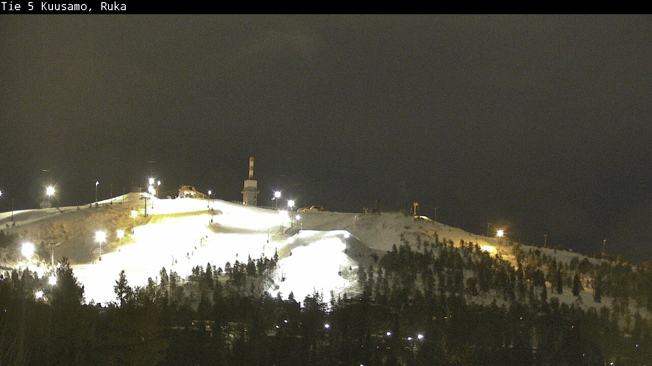 Weather Camera Image Road 5 Kuusamo, Ruka, Kuusamo, Pohjois-Pohjanmaa