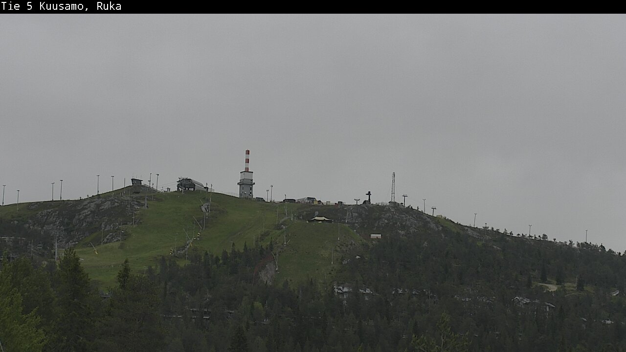 Weather Camera Image Road 5 Kuusamo, Ruka, Kuusamo, Pohjois-Pohjanmaa