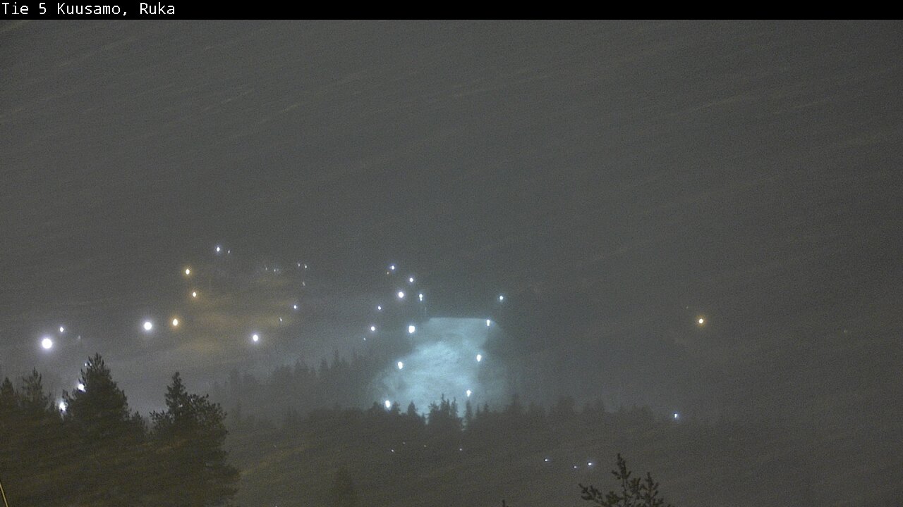 Weather Camera Image Road 5 Kuusamo, Ruka, Kuusamo, Pohjois-Pohjanmaa