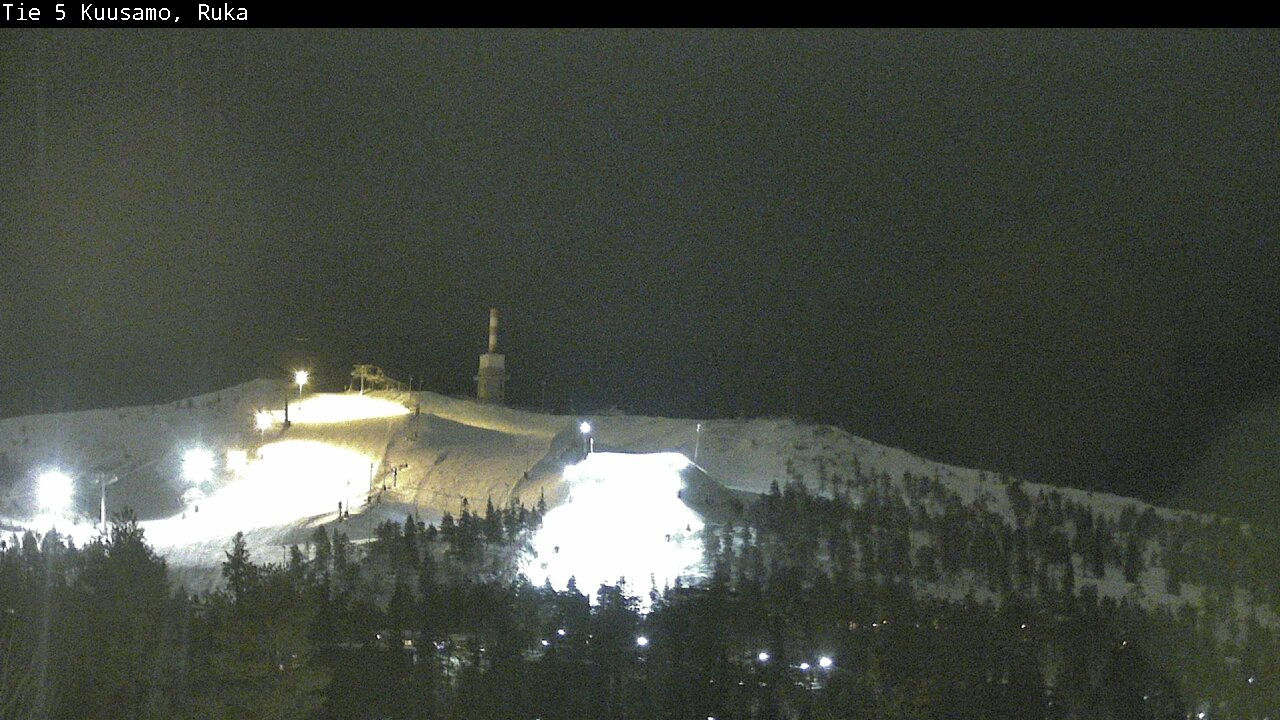 Weather Camera Image Road 5 Kuusamo, Ruka, Kuusamo, Pohjois-Pohjanmaa
