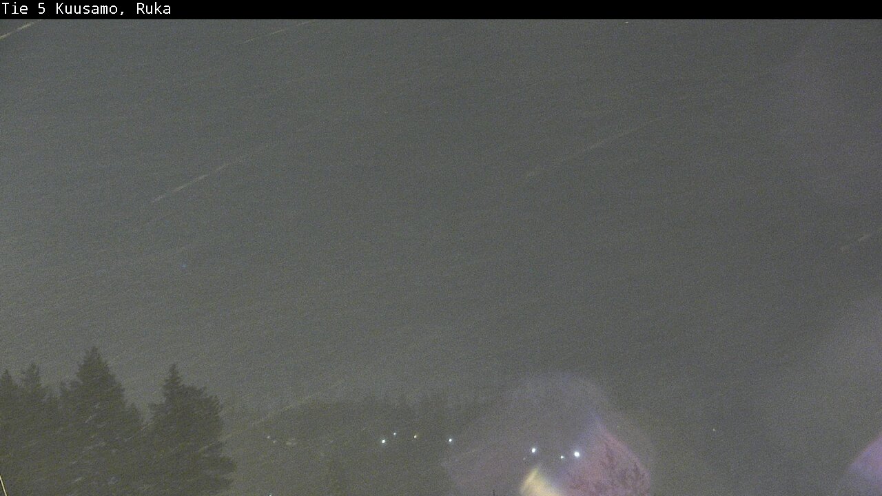 Weather Camera Image Road 5 Kuusamo, Ruka, Kuusamo, Pohjois-Pohjanmaa
