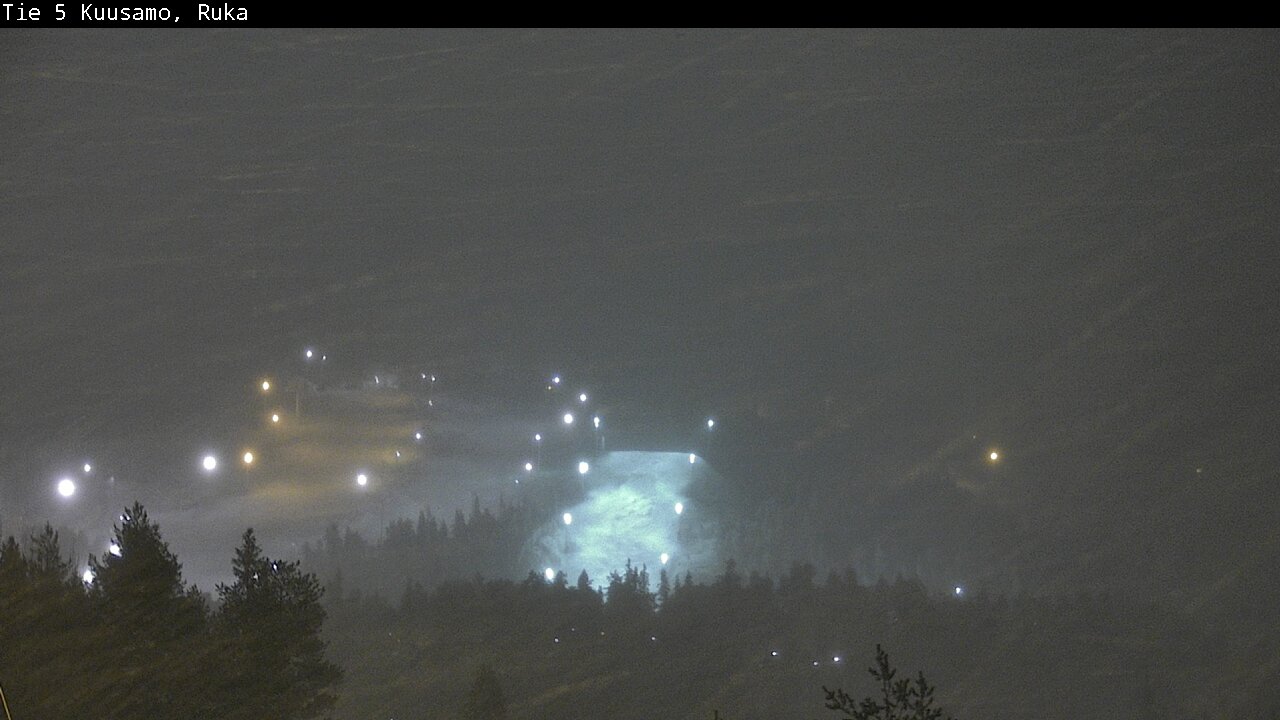 Weather Camera Image Road 5 Kuusamo, Ruka, Kuusamo, Pohjois-Pohjanmaa