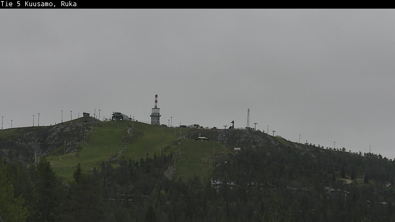 Weather Camera Image Road 5 Kuusamo, Ruka, Kuusamo, Pohjois-Pohjanmaa