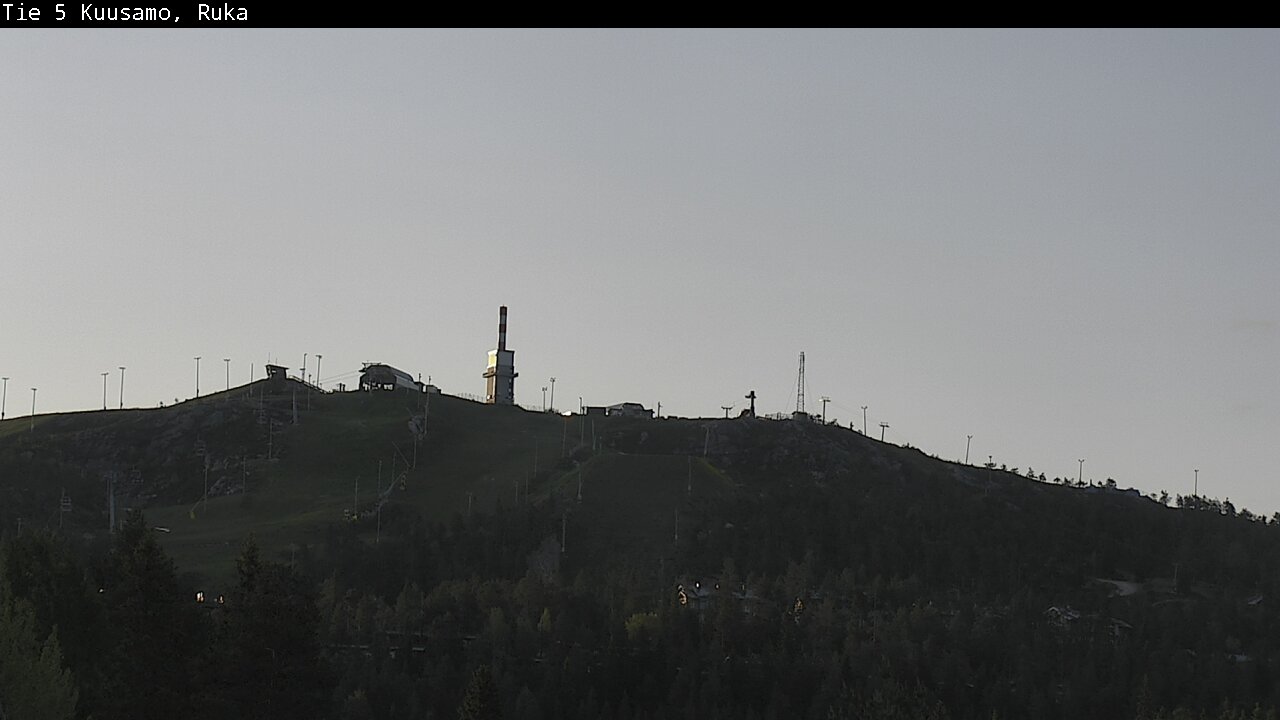 Weather Camera Image Road 5 Kuusamo, Ruka, Kuusamo, Pohjois-Pohjanmaa