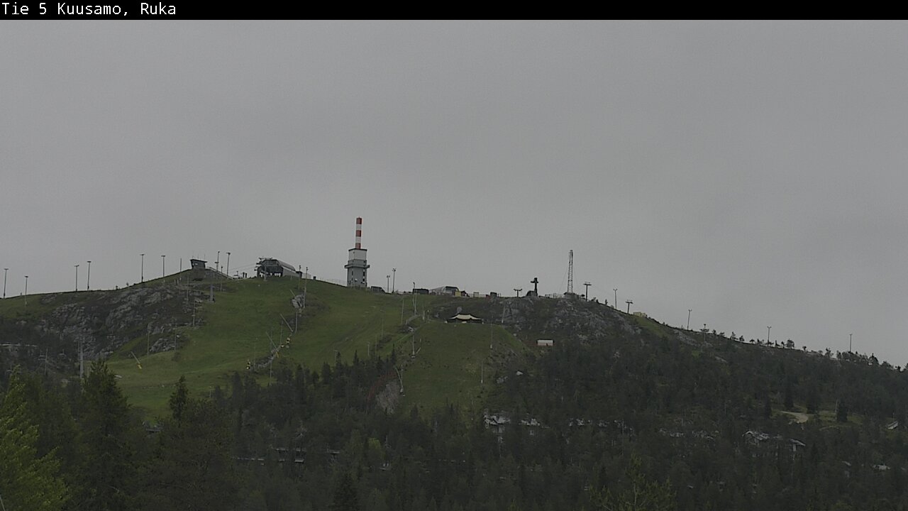 Weather Camera Image Road 5 Kuusamo, Ruka, Kuusamo, Pohjois-Pohjanmaa