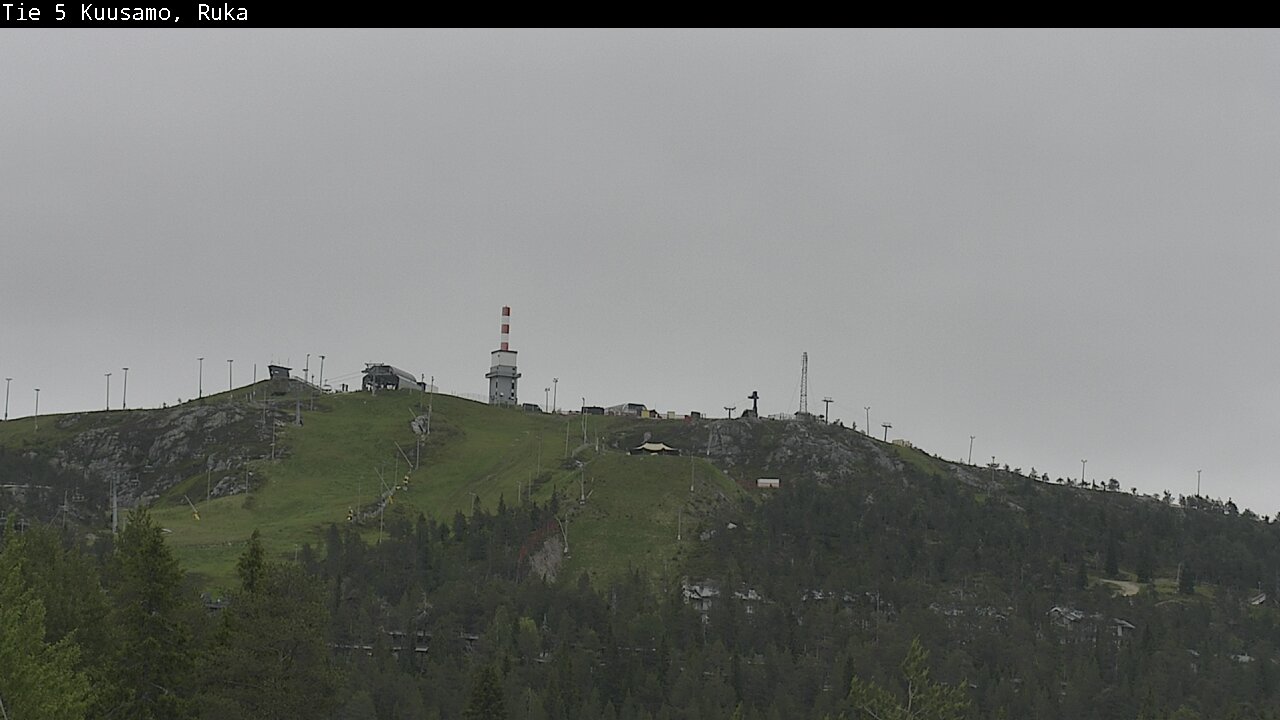Weather Camera Image Road 5 Kuusamo, Ruka, Kuusamo, Pohjois-Pohjanmaa