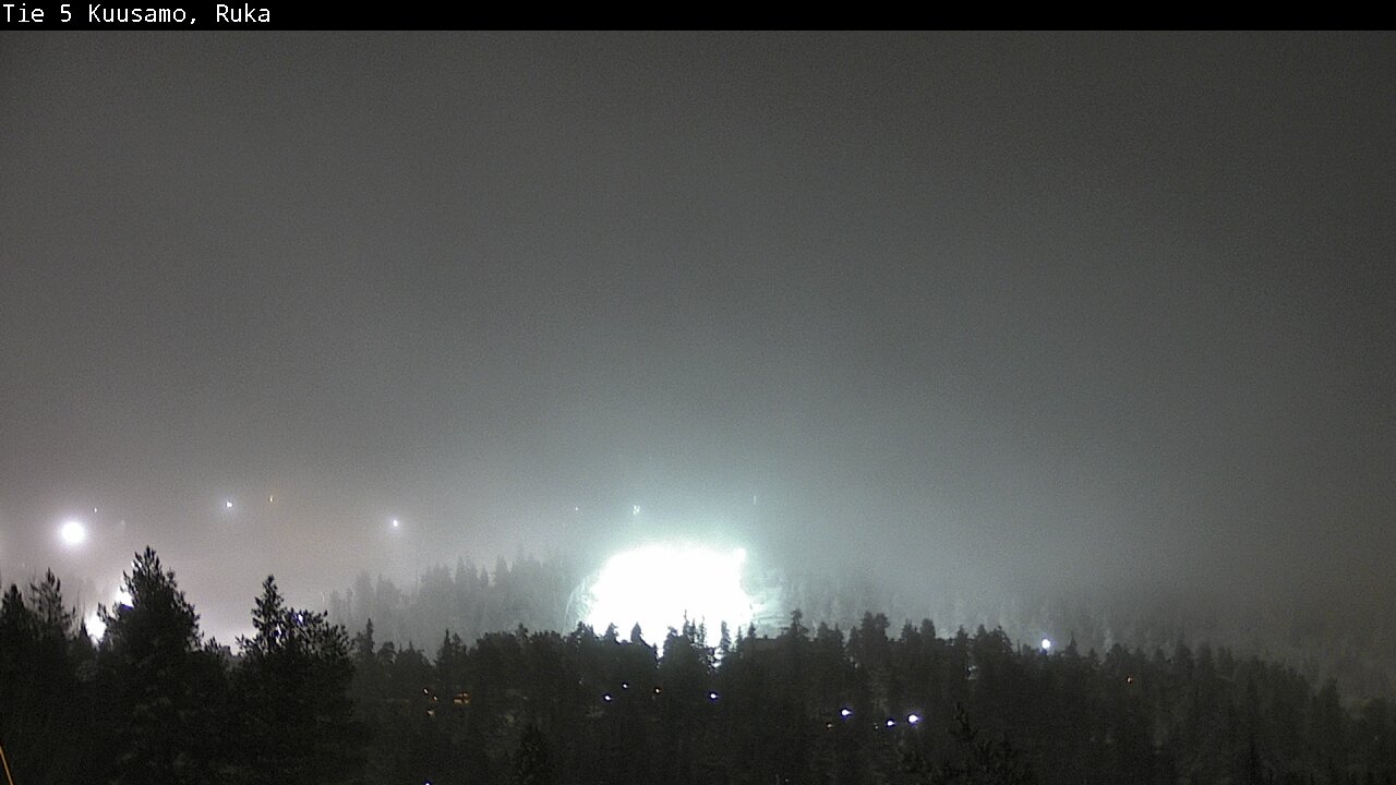 Weather Camera Image Road 5 Kuusamo, Ruka, Kuusamo, Pohjois-Pohjanmaa