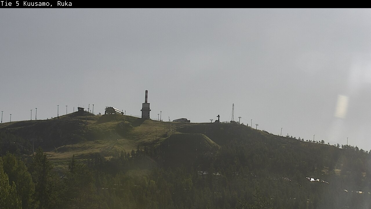 Weather Camera Image Road 5 Kuusamo, Ruka, Kuusamo, Pohjois-Pohjanmaa