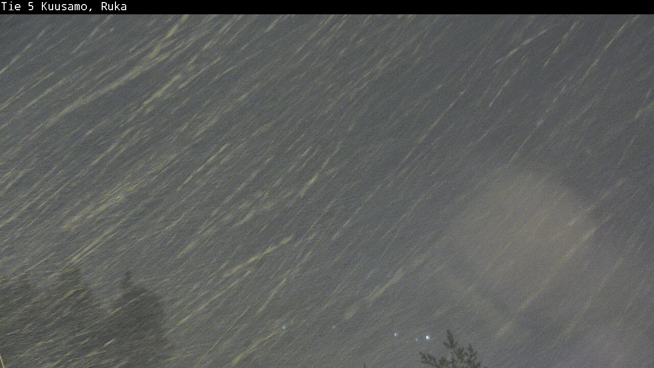 Weather Camera Image Road 5 Kuusamo, Ruka, Kuusamo, Pohjois-Pohjanmaa