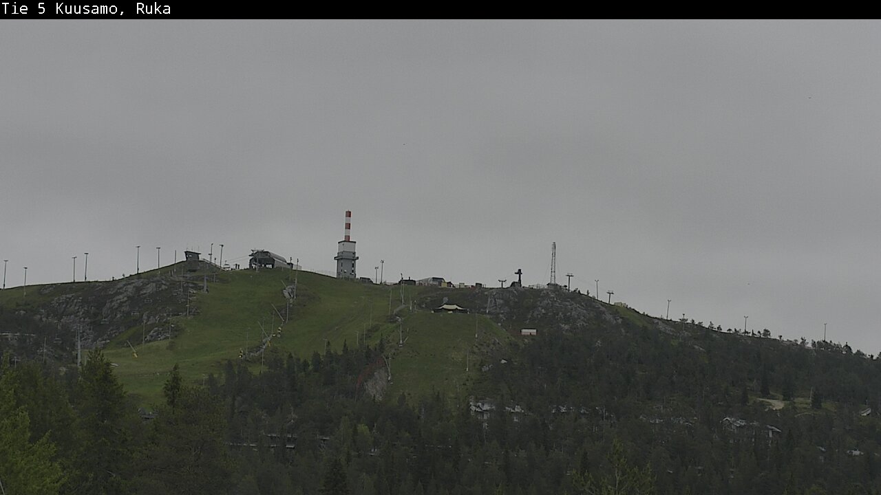Weather Camera Image Road 5 Kuusamo, Ruka, Kuusamo, Pohjois-Pohjanmaa