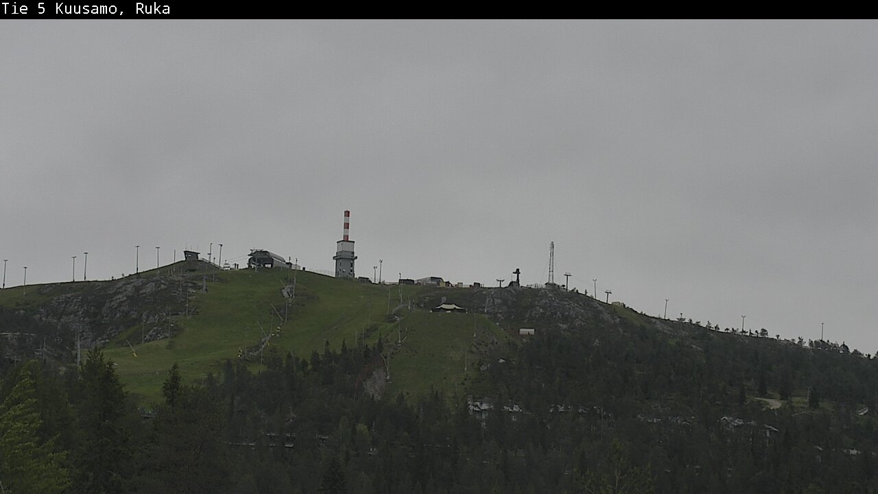 Weather Camera Image Road 5 Kuusamo, Ruka, Kuusamo, Pohjois-Pohjanmaa