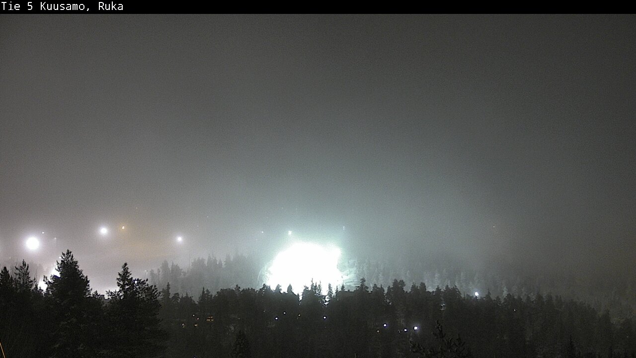 Weather Camera Image Road 5 Kuusamo, Ruka, Kuusamo, Pohjois-Pohjanmaa