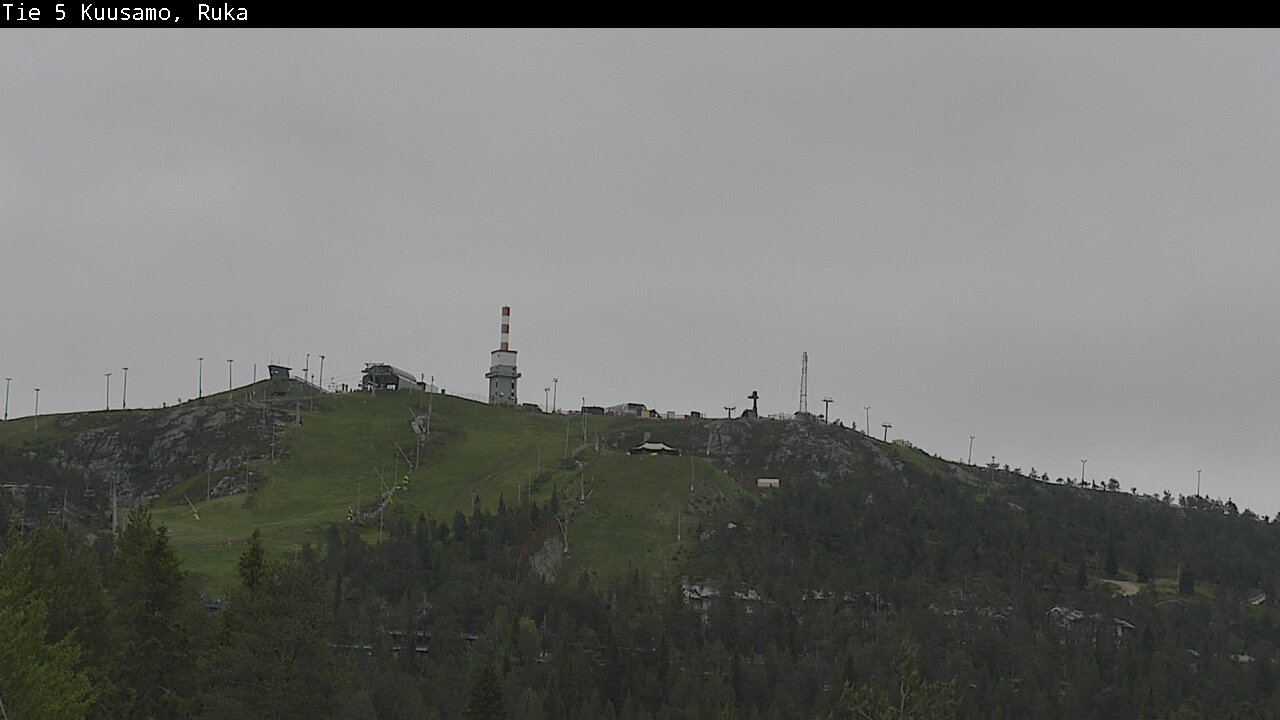 Weather Camera Image Road 5 Kuusamo, Ruka, Kuusamo, Pohjois-Pohjanmaa