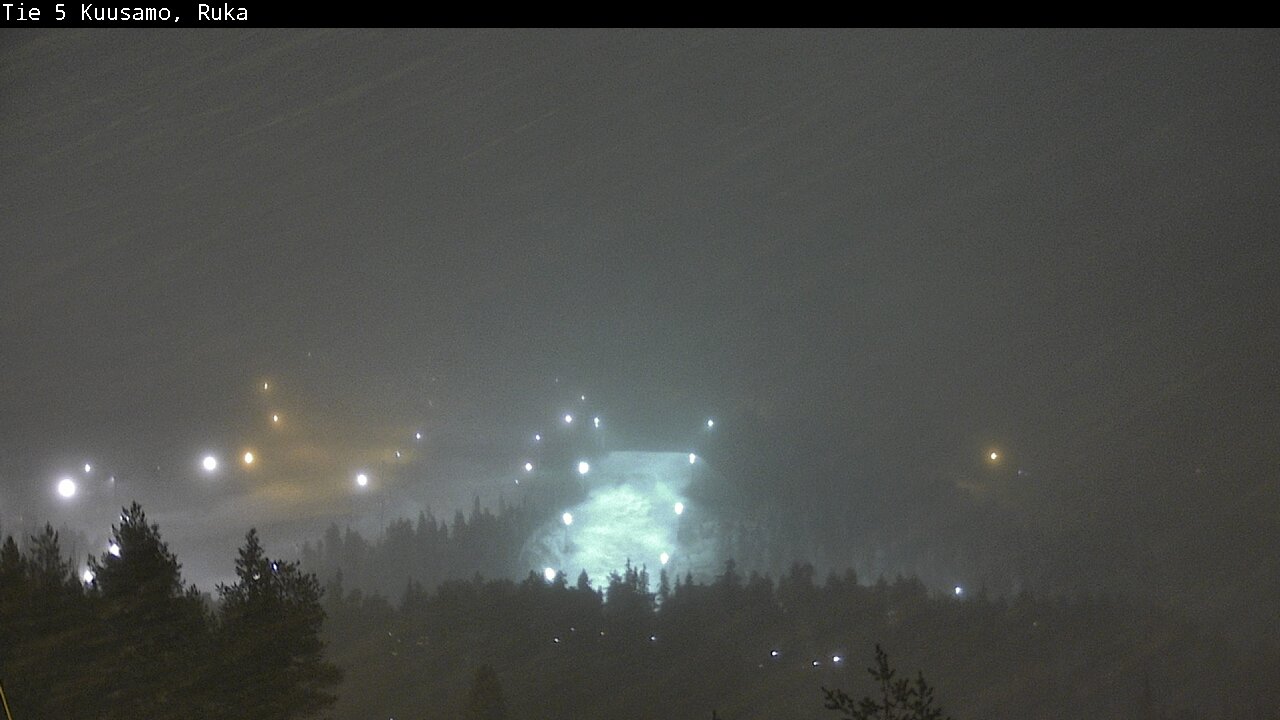 Weather Camera Image Road 5 Kuusamo, Ruka, Kuusamo, Pohjois-Pohjanmaa