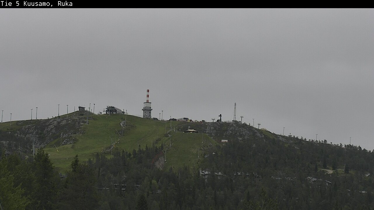 Weather Camera Image Road 5 Kuusamo, Ruka, Kuusamo, Pohjois-Pohjanmaa