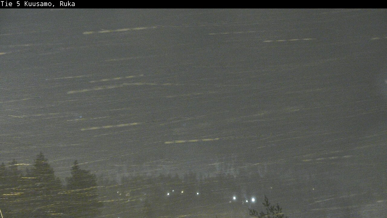 Weather Camera Image Road 5 Kuusamo, Ruka, Kuusamo, Pohjois-Pohjanmaa