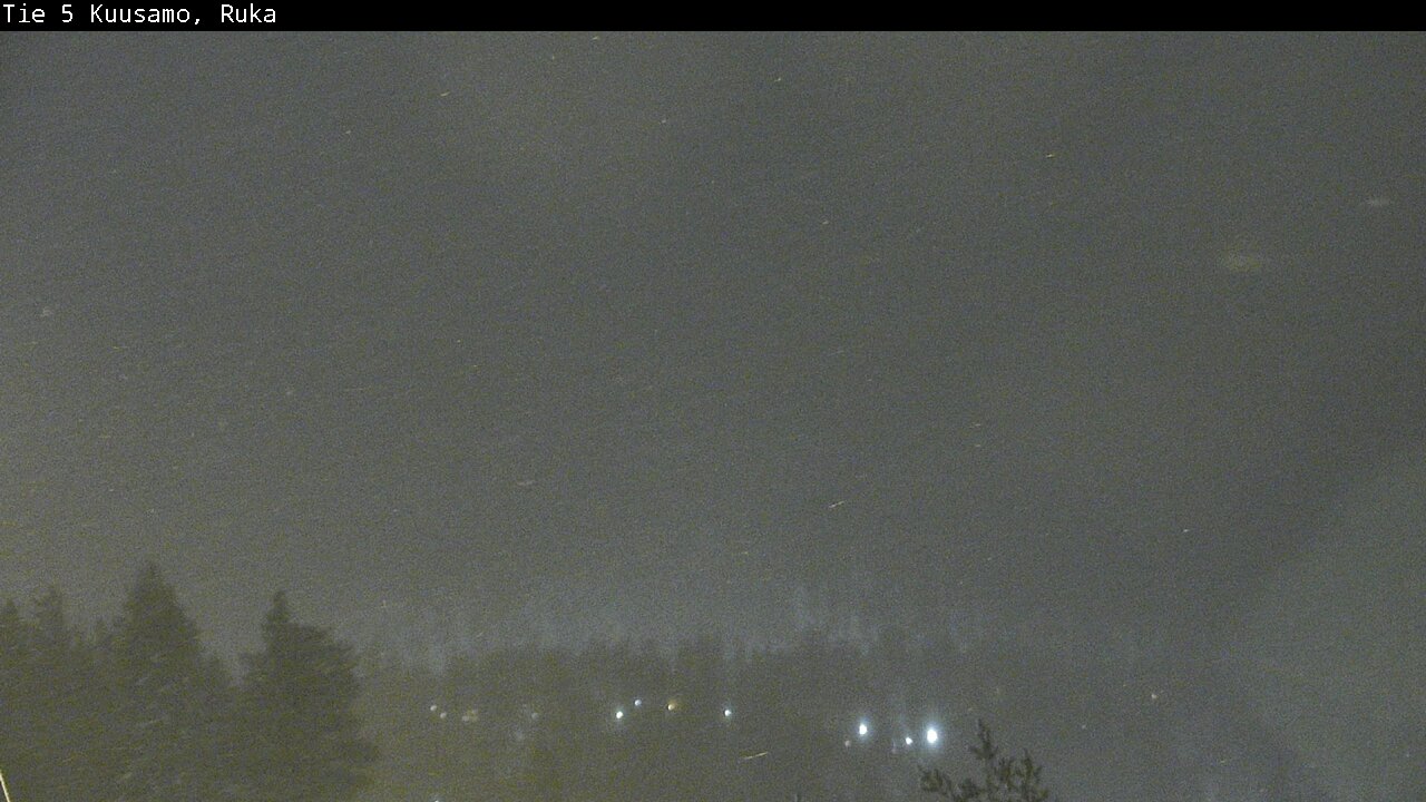 Weather Camera Image Road 5 Kuusamo, Ruka, Kuusamo, Pohjois-Pohjanmaa