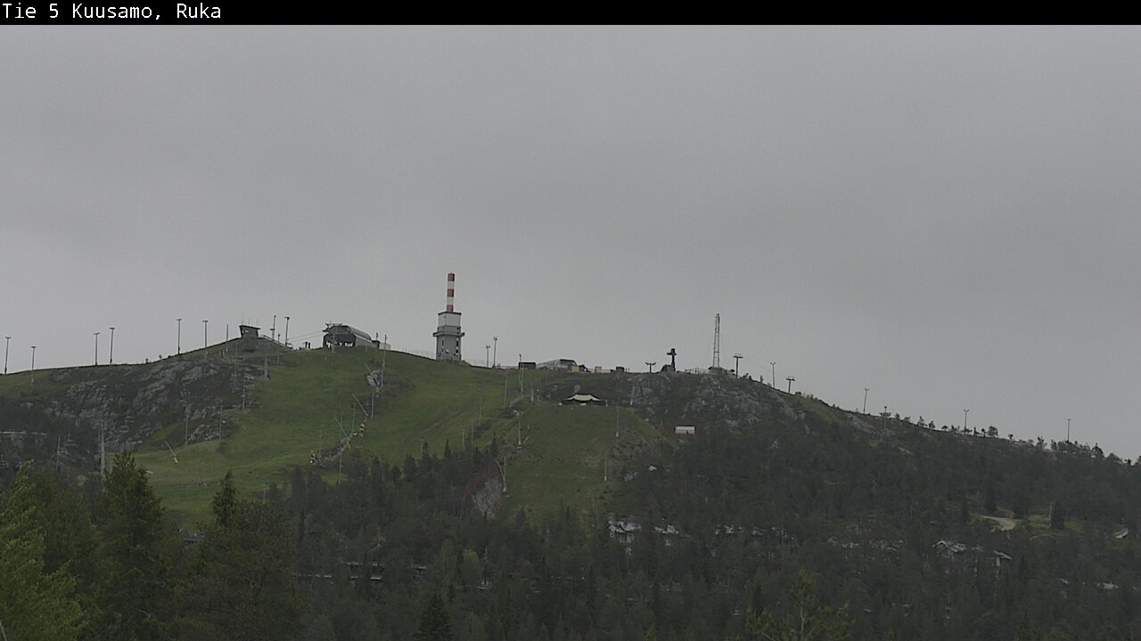 Weather Camera Image Road 5 Kuusamo, Ruka, Kuusamo, Pohjois-Pohjanmaa