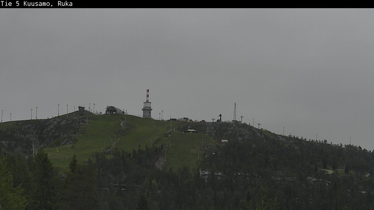 Weather Camera Image Road 5 Kuusamo, Ruka, Kuusamo, Pohjois-Pohjanmaa
