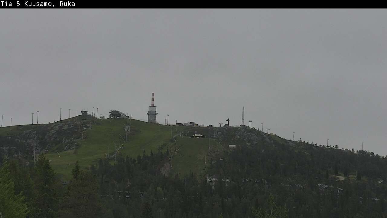 Weather Camera Image Road 5 Kuusamo, Ruka, Kuusamo, Pohjois-Pohjanmaa