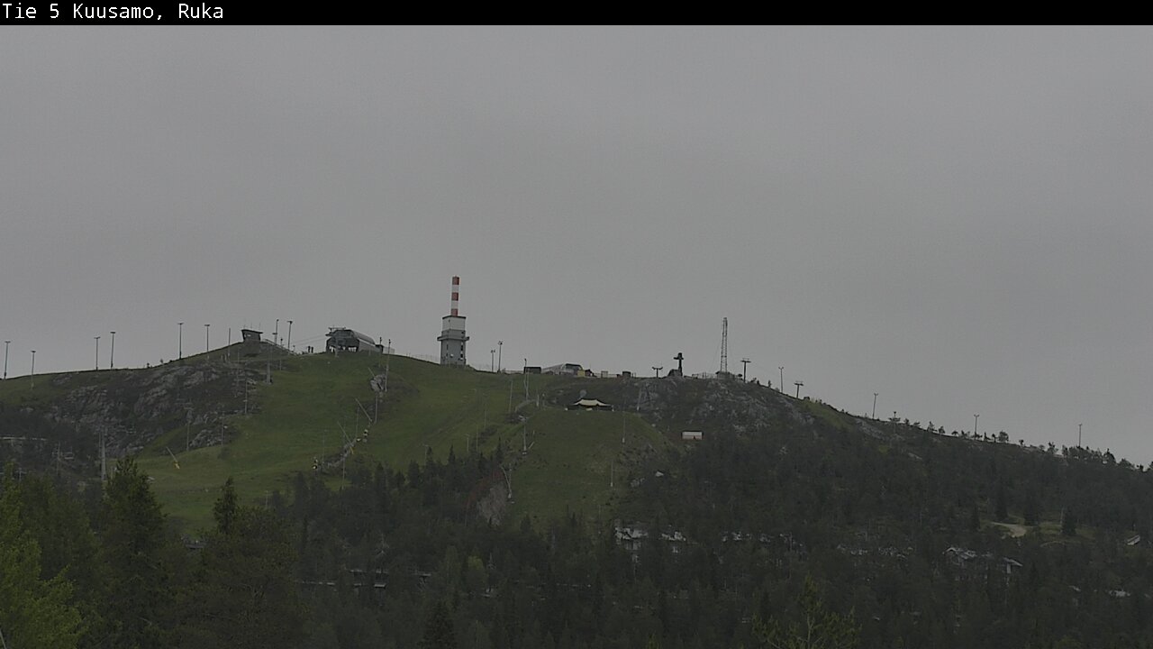 Weather Camera Image Road 5 Kuusamo, Ruka, Kuusamo, Pohjois-Pohjanmaa