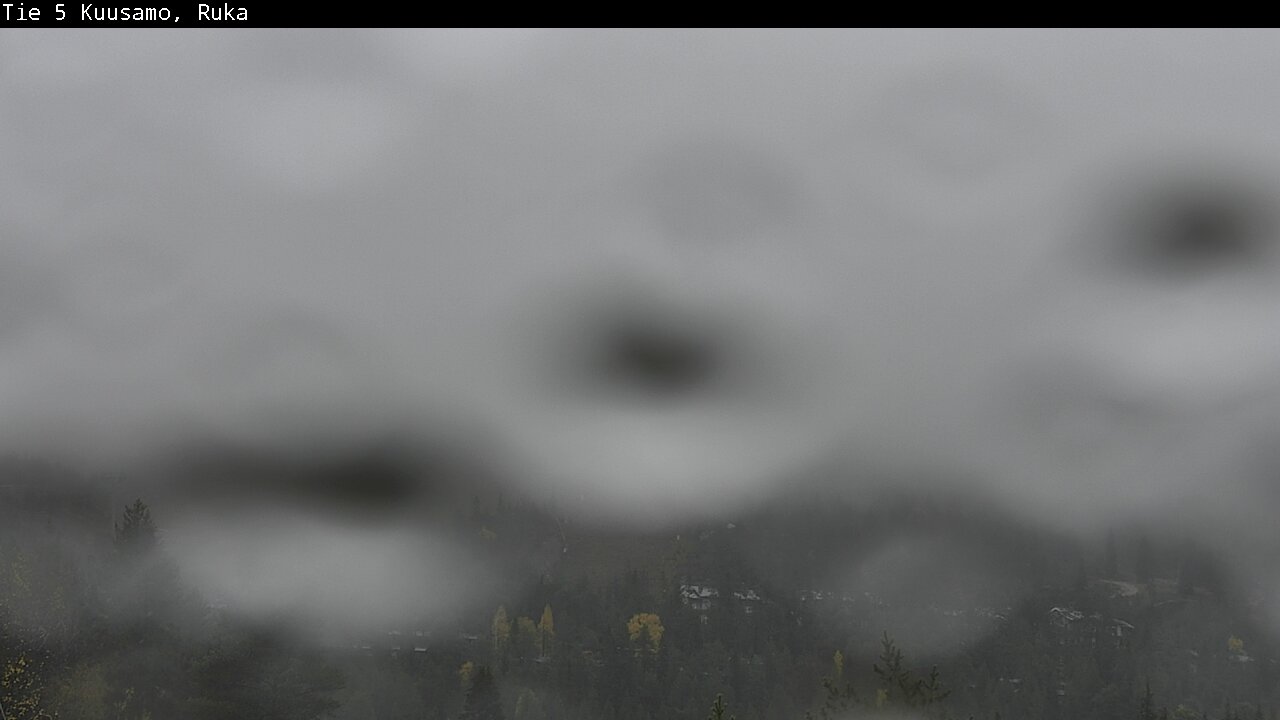 Weather Camera Image Road 5 Kuusamo, Ruka, Kuusamo, Pohjois-Pohjanmaa