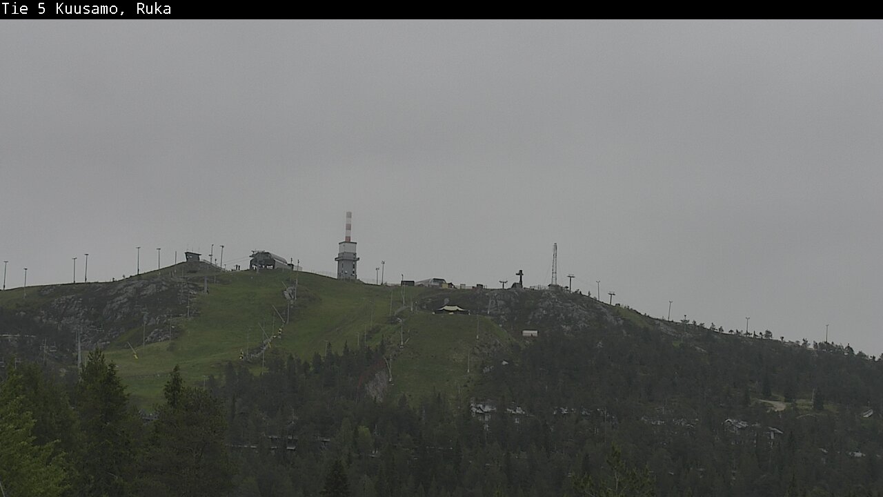 Weather Camera Image Road 5 Kuusamo, Ruka, Kuusamo, Pohjois-Pohjanmaa