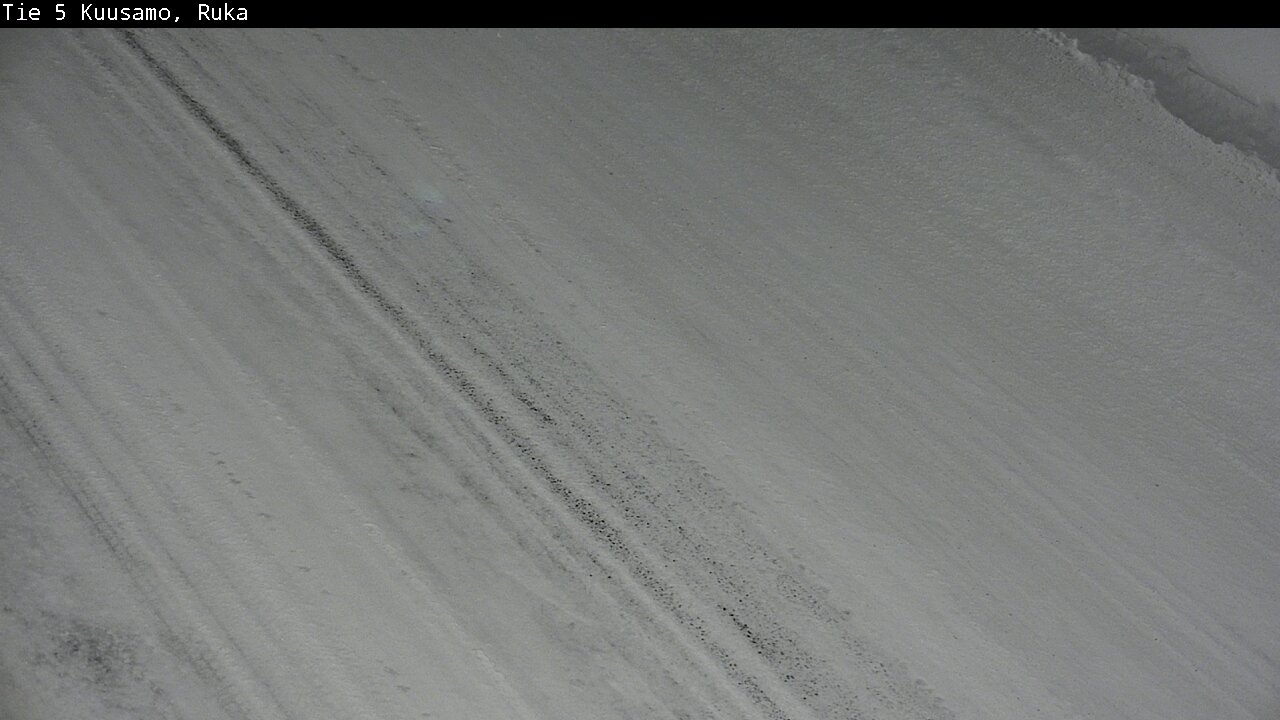 Weather Camera Image Väg 5 Kuusamo, Ruka, Kuusamo, Pohjois-Pohjanmaa