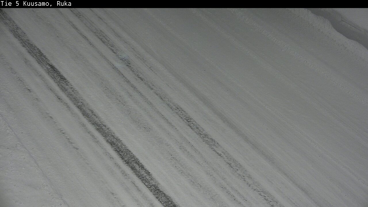 Weather Camera Image Väg 5 Kuusamo, Ruka, Kuusamo, Pohjois-Pohjanmaa