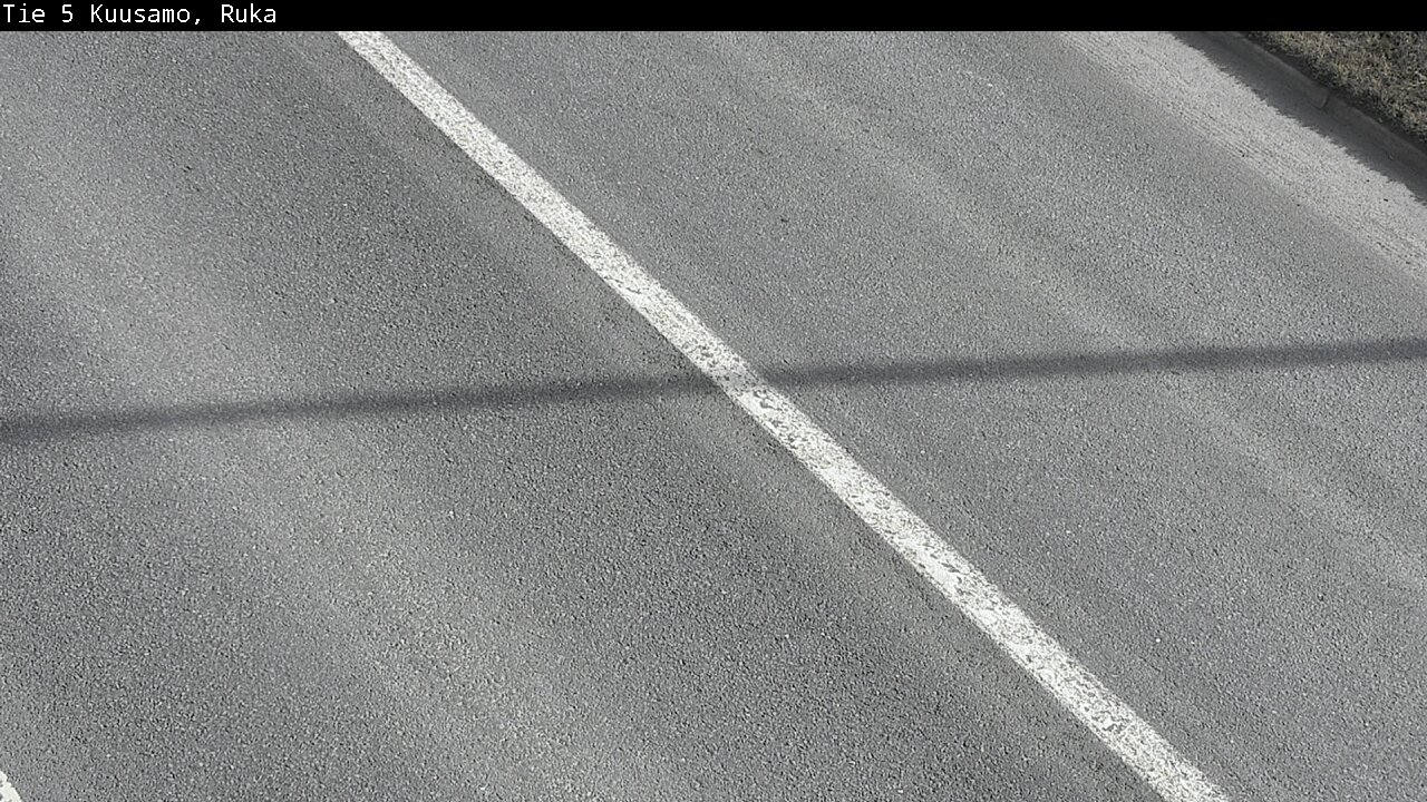 Weather Camera Image Väg 5 Kuusamo, Ruka, Kuusamo, Pohjois-Pohjanmaa