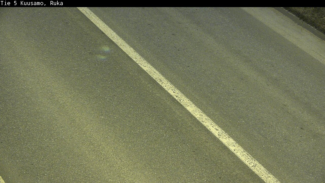 Weather Camera Image Road 5 Kuusamo, Ruka, Kuusamo, Pohjois-Pohjanmaa