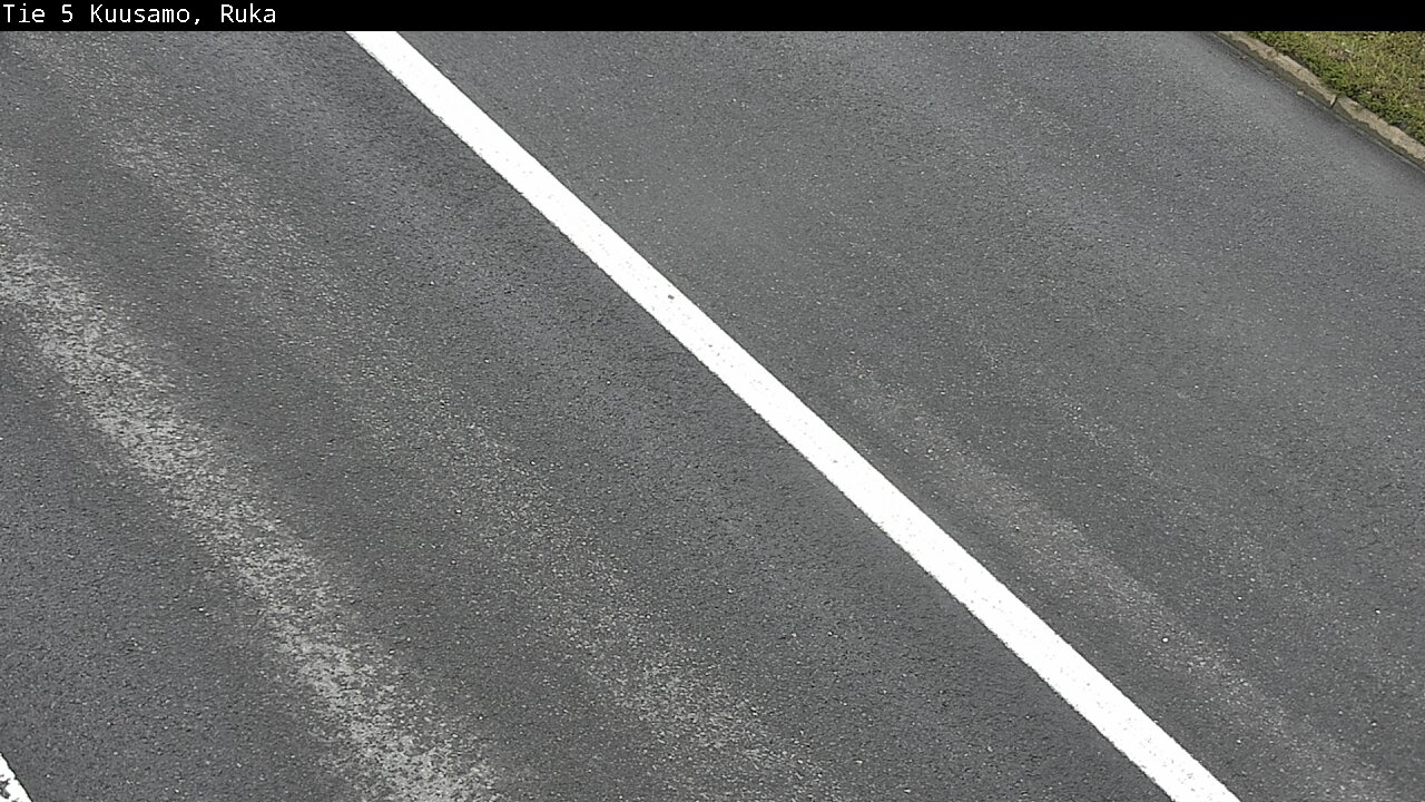 Weather Camera Image Väg 5 Kuusamo, Ruka, Kuusamo, Pohjois-Pohjanmaa