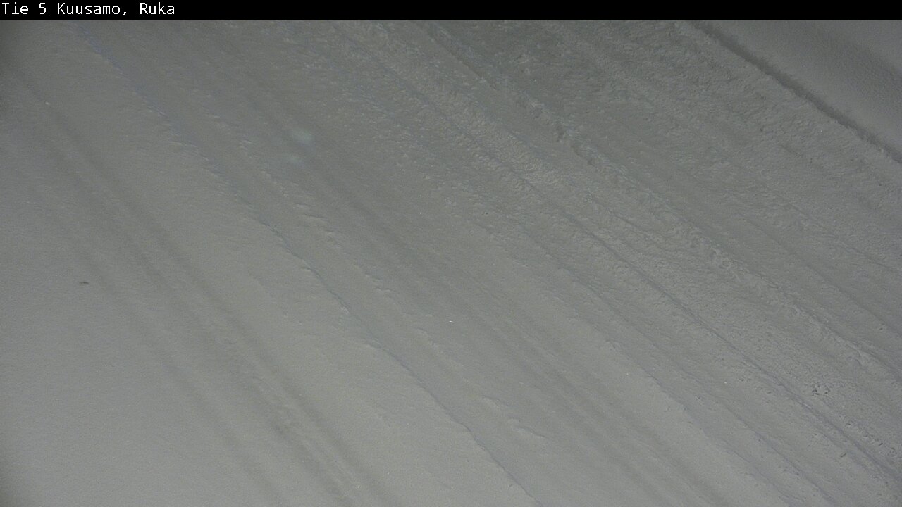 Weather Camera Image Väg 5 Kuusamo, Ruka, Kuusamo, Pohjois-Pohjanmaa