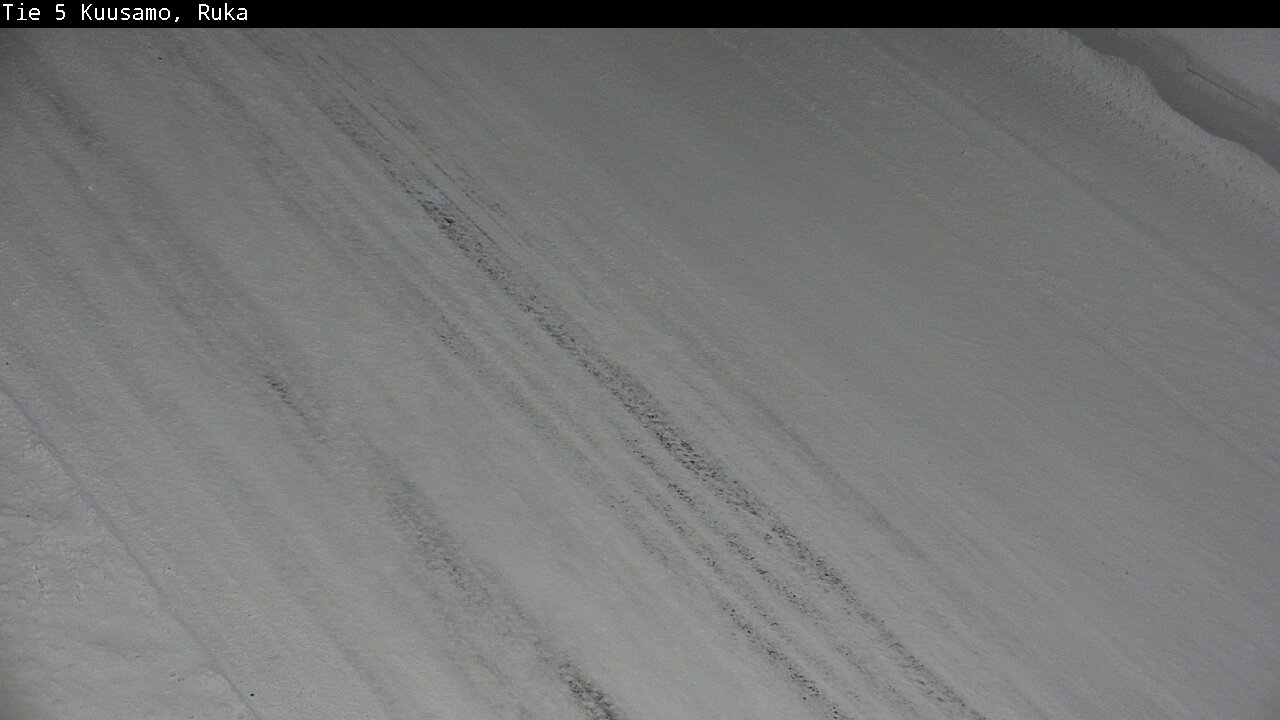 Weather Camera Image Väg 5 Kuusamo, Ruka, Kuusamo, Pohjois-Pohjanmaa
