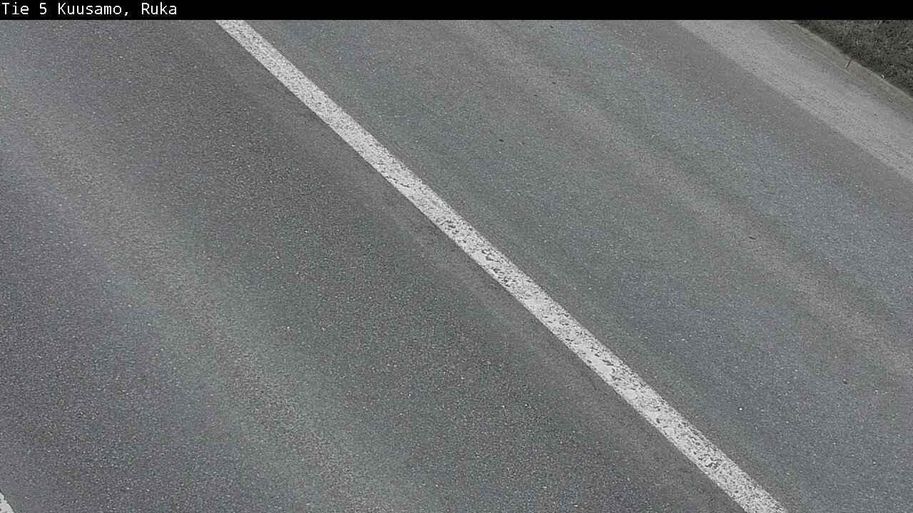 Weather Camera Image Väg 5 Kuusamo, Ruka, Kuusamo, Pohjois-Pohjanmaa