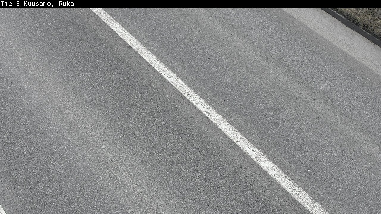 Weather Camera Image Väg 5 Kuusamo, Ruka, Kuusamo, Pohjois-Pohjanmaa