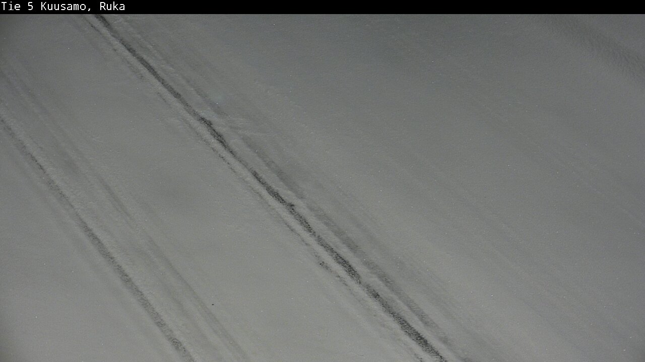 Weather Camera Image Väg 5 Kuusamo, Ruka, Kuusamo, Pohjois-Pohjanmaa