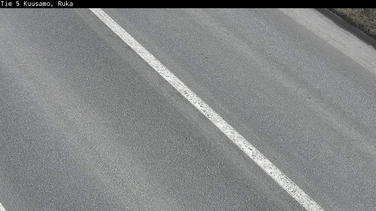Weather Camera Image Väg 5 Kuusamo, Ruka, Kuusamo, Pohjois-Pohjanmaa