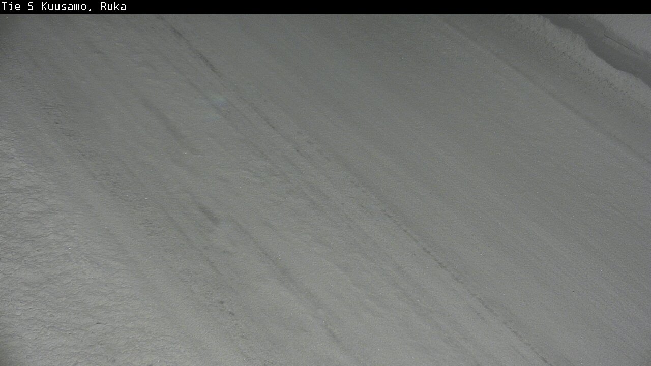Weather Camera Image Väg 5 Kuusamo, Ruka, Kuusamo, Pohjois-Pohjanmaa