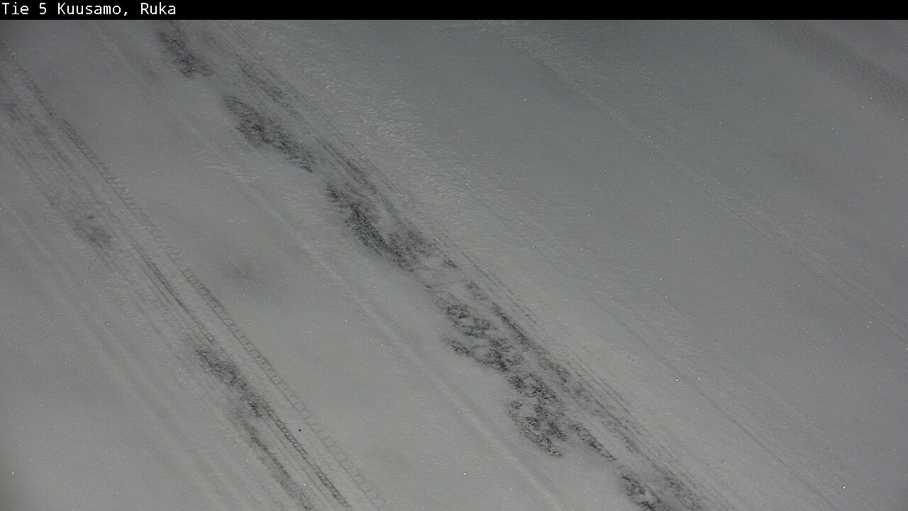 Weather Camera Image Väg 5 Kuusamo, Ruka, Kuusamo, Pohjois-Pohjanmaa