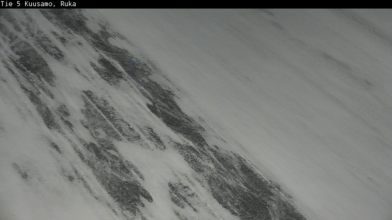 Weather Camera Image Väg 5 Kuusamo, Ruka, Kuusamo, Pohjois-Pohjanmaa