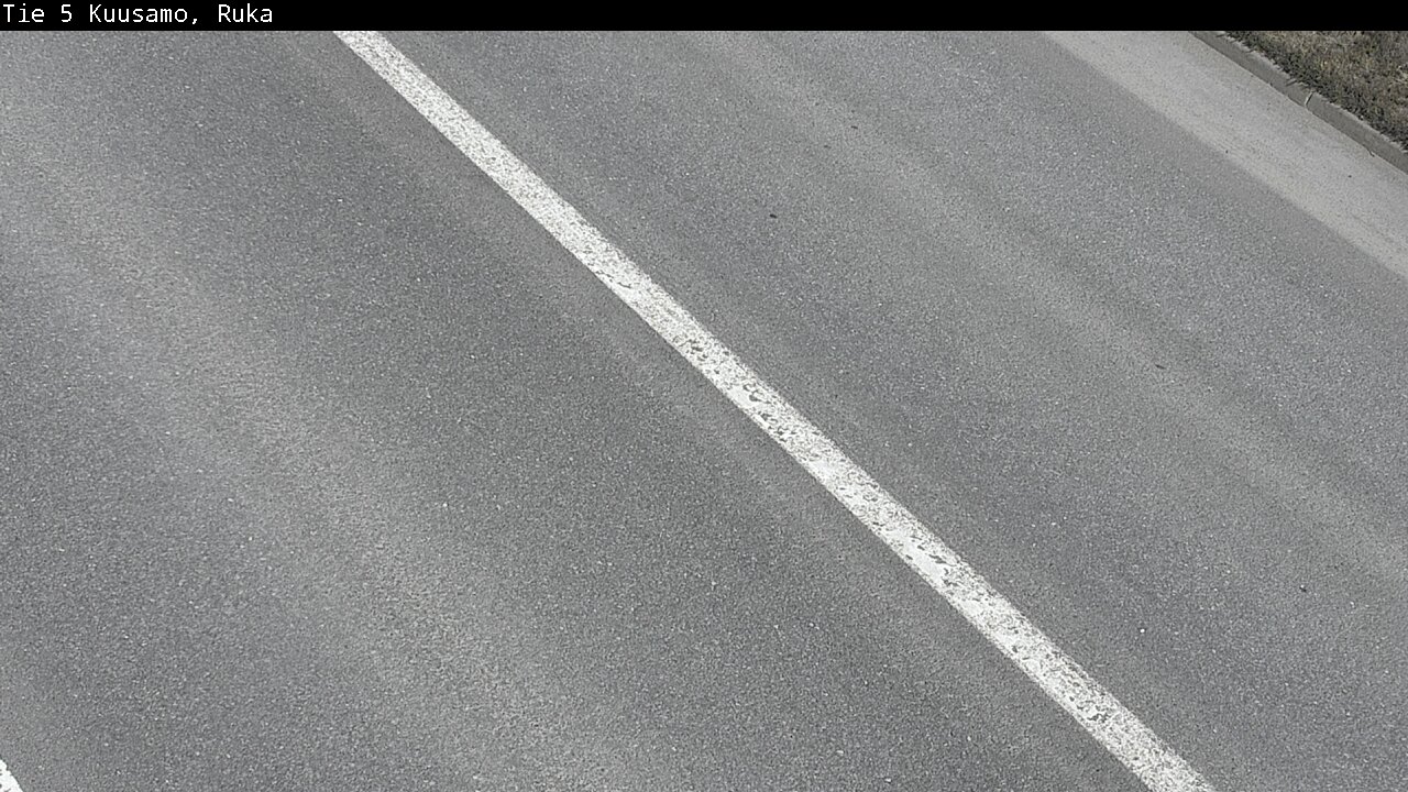 Weather Camera Image Väg 5 Kuusamo, Ruka, Kuusamo, Pohjois-Pohjanmaa