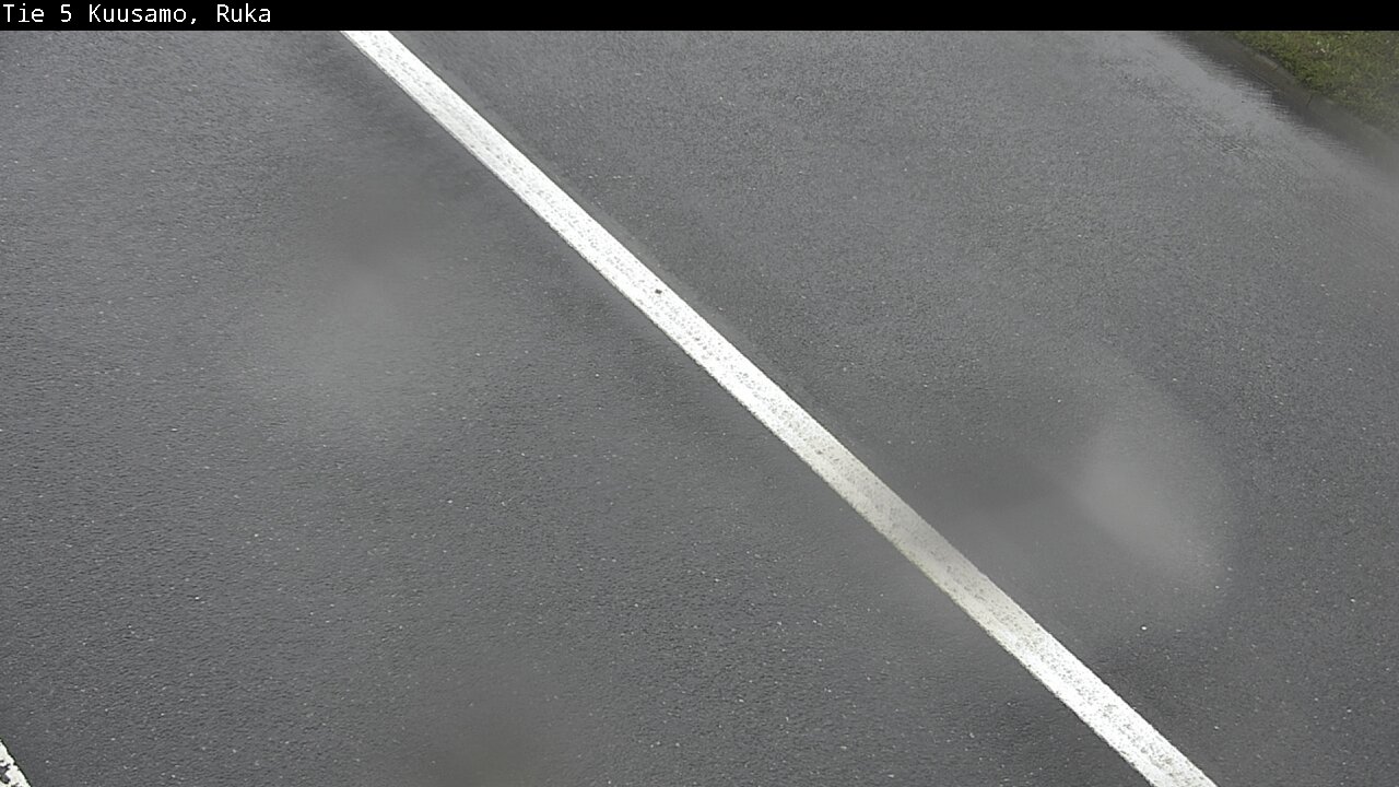 Weather Camera Image Väg 5 Kuusamo, Ruka, Kuusamo, Pohjois-Pohjanmaa