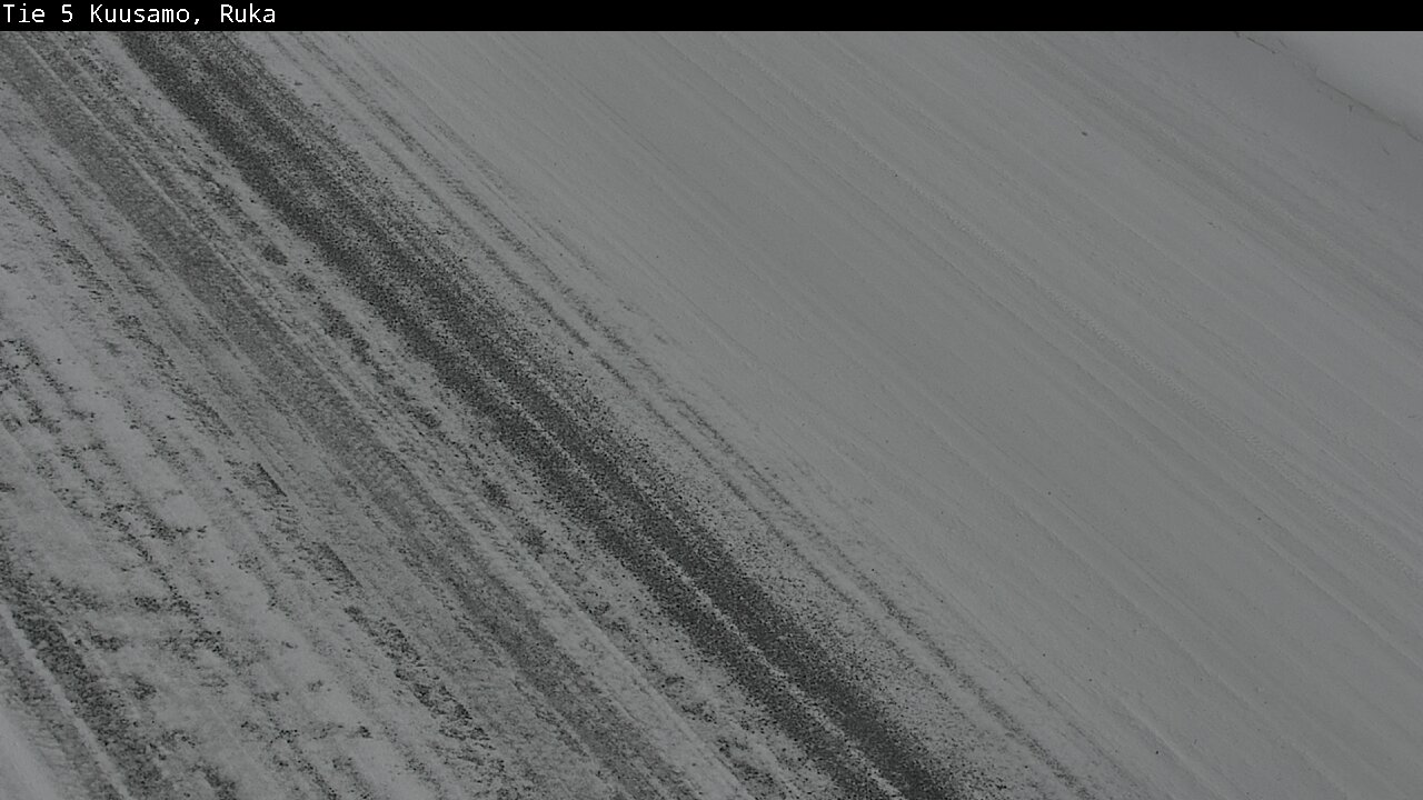 Weather Camera Image Väg 5 Kuusamo, Ruka, Kuusamo, Pohjois-Pohjanmaa