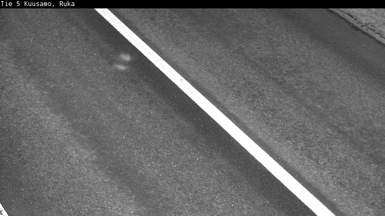Weather Camera Image Väg 5 Kuusamo, Ruka, Kuusamo, Pohjois-Pohjanmaa